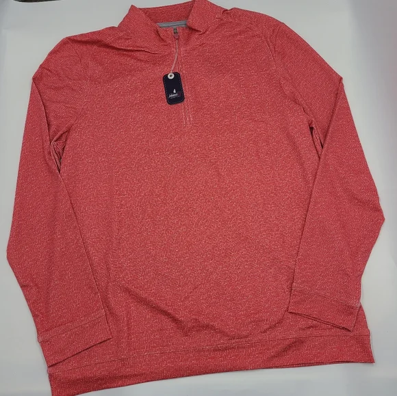 NEW Johnnie-O boys' performance 1/4 zip size 16